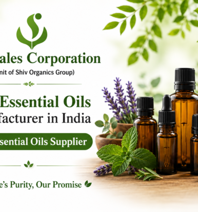 Pure Essential Oils Manufacturer in India | Bulk Essential Oils Supplier for Cosmetics Industry