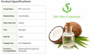 MCT Coconut Oil Production in Noida, Delhi 
